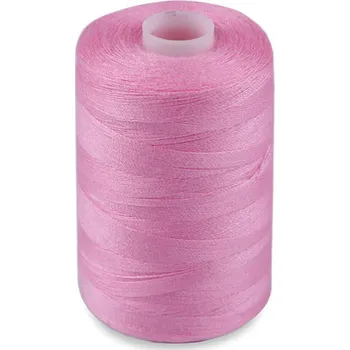 Nit Polyesterové nitě pro overlocky i klasické šití NTF 40/2 1000 m, malé, 550 růžová sv.