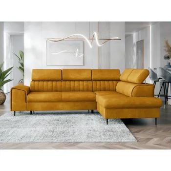 Sedací souprava Rohová sedací souprava s funkcí spaní Fosino, Potah: Wave 05, Strana pohovky: pravá MIRJAN 5903211417627