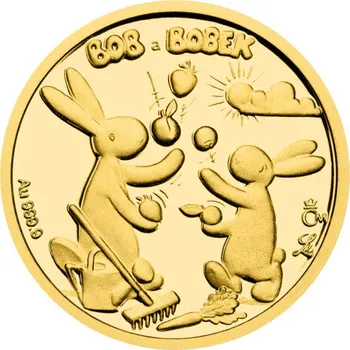2025 - Zlatá mince Bob a Bobek - Zahradníci - Proof