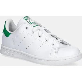 Dívčí tenisky Dětské kožené tenisky adidas Originals STAN SMITH JP9720 bílá 00X, EUR 28