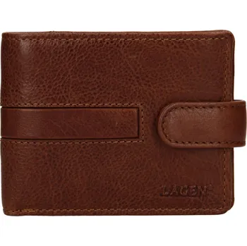 Peněženka Pánská kožená peněženka Lagen 1997 - hnědá