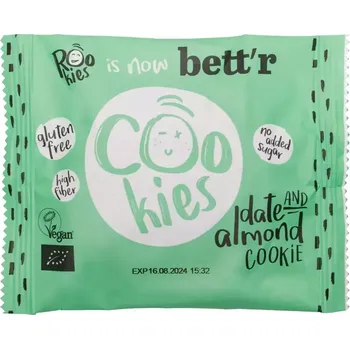 Rookies COOKIES Datle & mandle BIO 40 g
