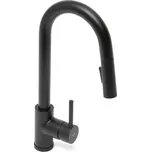 Dřezová baterie SAT sklopné rameno černá matná SATBSD289KC 224472740