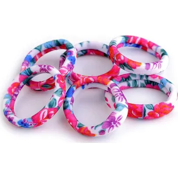 Gumičky do vlasů - květ