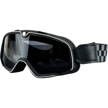 Motocyklové brýle Motocyklové brýle s tmavým sklem 20 x 9 cm UV ochrana PC materiál Proti větru a prachu Ochranné brýle pro motorku i čtyřkolku černá