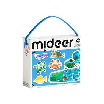 Hračka Mideer Moje první puzzle - Mořští živočichové - 22 dílků