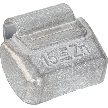 Sada na opravu pneumatiky Vyvažovací tělíska naklepávací na ocelové disky, 15g, 100ks, Invento TPZNSTD-015