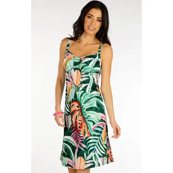 Dámské šaty Dámské šaty LITEX na ramínka barevné Velikost: L, kód: LI-5F118-L