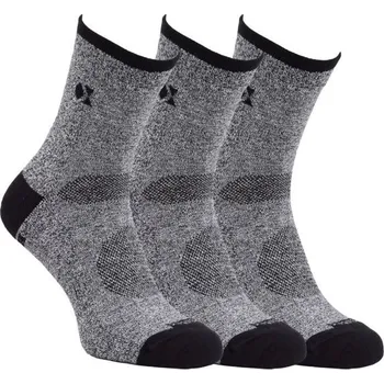 Pánské ponožky OXSOX Active unisex zkrácené bavlněné elastické sportovní ponožky mix 47-50