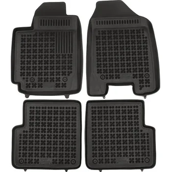 autokoberec Rezaw-Plast gumové koberečky černé s vyšším okrajem Toyota Corolla 00-02 sada 4 ks