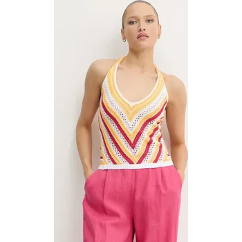 Dámské oblečení Top United Colors of Benetton 1194EH01E oranžová 20X, vel. L