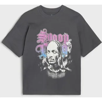 Sinsay - Tričko Snoop Dogg - šedá - 343DZ-86X - 343DZ-86X-158