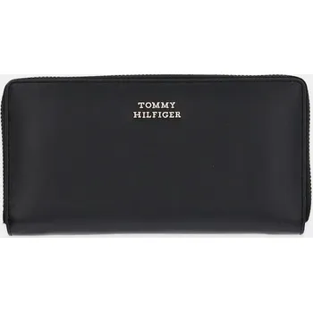 Peněženka Kožená peněženka Tommy Hilfiger AW0AW17498 černá 99X, vel. ONE SIZE