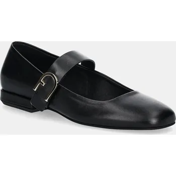 Dámské baleríny Kožené baleríny Furla Chic Ballerina YJ70HIC.X30000.O6000 černá 99X, EUR 37