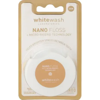 Zubní nit Whitewash Nano Range Micro Riser bělící zubní nit, 25m