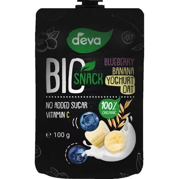 Dětská výživa Deva BIO Kapsička borůvka, oves a jogurt