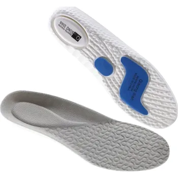 Vložka do bot Vložky do bot neutrální barvy Univerzální velikost Zmírnění únavy chodidel Tlumení nárazů Podpora klenby Pohodlné nošení celý den šedá 39-40