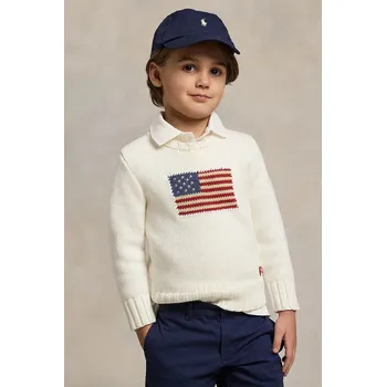 Dámský svetr Svetr Polo Ralph Lauren 322668285006 bílá 00X, vel. 102-108