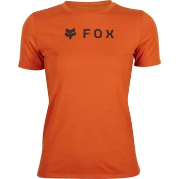 Dámské oblečení Fox Womens Absolute Tech Tee M burnt orange