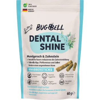 Pamlsek pro psa 60g BugBell svačinové tyčinky Dental Shine pamlsky pro psy