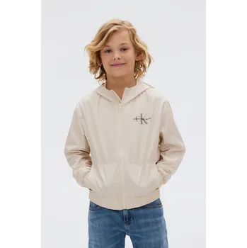 Pánská větrovka Bunda Calvin Klein Jeans IB0IB02091.128.170.9BYA béžová 01X, vel. 152