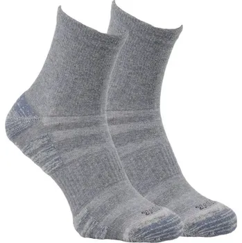 OXSOX Active unisex bavlněné elastické sportovní zkrácené ponožky šedá 43-46