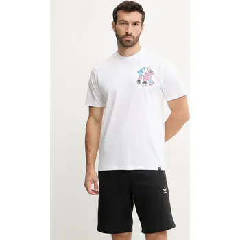 Pánské tričko Bavlněné tričko 47 brand MLB New York Yankees BB017TEMECH657667WW bílá 00X, vel. M
