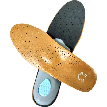 Vložka do bot Ortopedické vložky do bot Hnědá barva Pohodlné nošení Podpora klenby Tlumení nárazů Univerzální velikost do každodenní obuvi 43-44