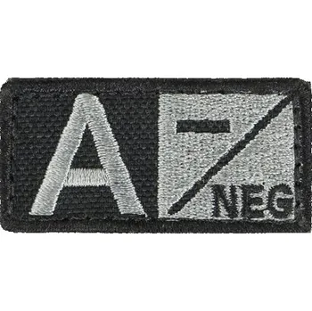 Nášivka Nášivka krevní skupina A NEG VELCRO FOLIAGE (Nášivka krevní skupina A NEG VELCRO FOLIAGE)