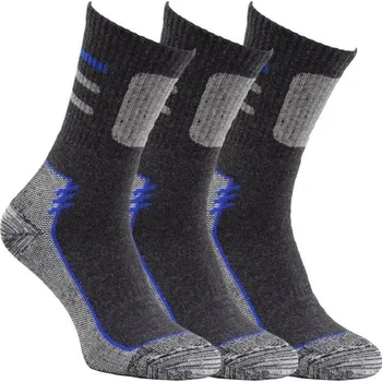 OXSOX Active pánské jednobarevné bavlněné sportovní froté ponožky mix 39-42