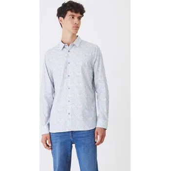 Pánská košile Košile Medicine pánská, bílá barva, slim, s klasickým límcem RW24.KDM040 00A, vel. L