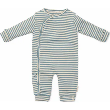 Kojenecký overall Little Dutch Overal Stone Blue Stripe Velikost oblečení: 74