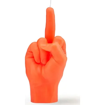 Svíčka Dekorativní svíčka CandleHand F*ck you 380 g fck.fl.orange oranžová 23X