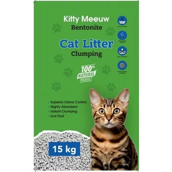 Podestýlka pro kočku Kitty Neeuw Kitty Meeuw kočkolit pro kočky 15kg