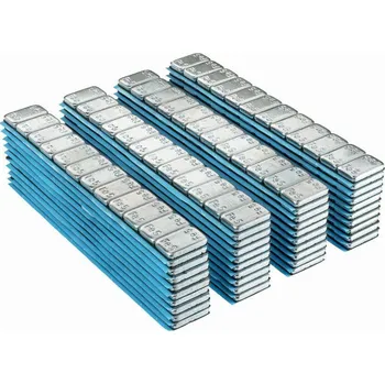 Sada na opravu pneumatiky Samolepící vyvažovací tělíska SLIM zaoblená 12x5g 100 pásků, Invento TPALU-FE-ECO