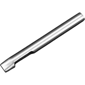 Děrovač na kůži 4x9 mm Oválný výsek z oceli pro čisté děrování kůže, gumy a plátna Ruční nástroj pro přesné otvory