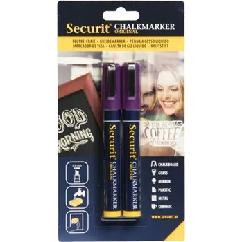 Střední popisovač šířka hrotu 2-6 mm 2 kusy, fialový BL-SMA510-VT