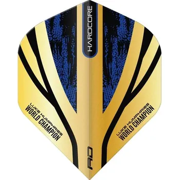 Příslušenství pro šipky Letky Red Dragon Luke Humphries Gold Hardcore Premium Standard