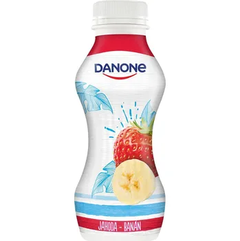 Limonáda Danone Zakysaný jogurtový nápoj jahoda a banán