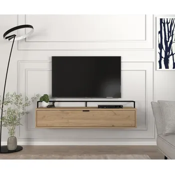 Televizní stolek TAPON závěsný TV stolek, zafir