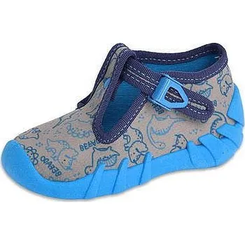 Chlapecké bačkory BEFADO chlapecké bačkorky 110N497 modré 24