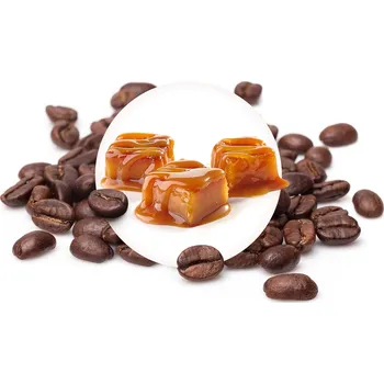 Káva Karamelová - zrnková káva bezkofeinová, 100g