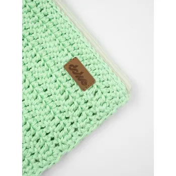 Doke Háčkovaná kapsa Cat green