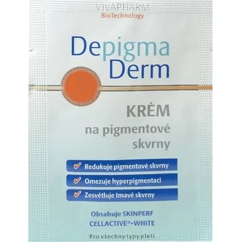 Pleťový krém Vivaco Krém na pigmentové skvrny DepigmaDerm VIVAPHARM - vzorek 4 ml