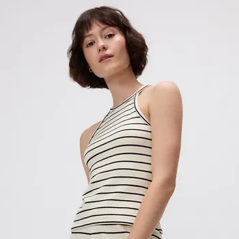 Dámské tričko Reserved - Top s výstřihem halter - vícebarevná - 377FS-MLC - 377FS-MLC-XL