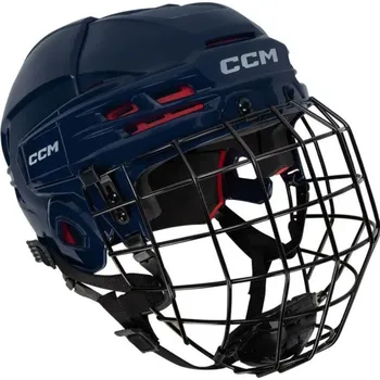 Chránič hlavy Helma CCM Tacks 70 Combo JR, Junior, 52-57cm, tmavě modrá CCM