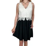 Fashion Dámské černé společenské šaty DYNA Barva: Černá