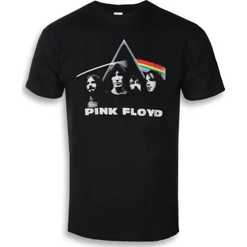 Pánské oblečení Tričko metal pánské Pink Floyd - DSOTM Band & Pri - ROCK OFF - PFTEE51MB - XXL