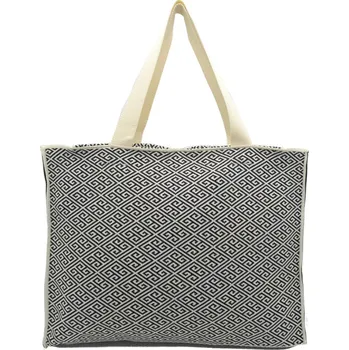 Kabelka VINATASKA Dámská taška TG-10-1 černo-bílá