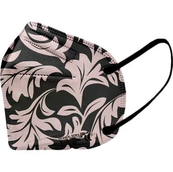 respirátor NANOLION MASK s.r.o. 5ks Český ultratenký NANO respirátor NANOLION supreme protection FFP2 - Béžový ornament Počet v balení: 5KS